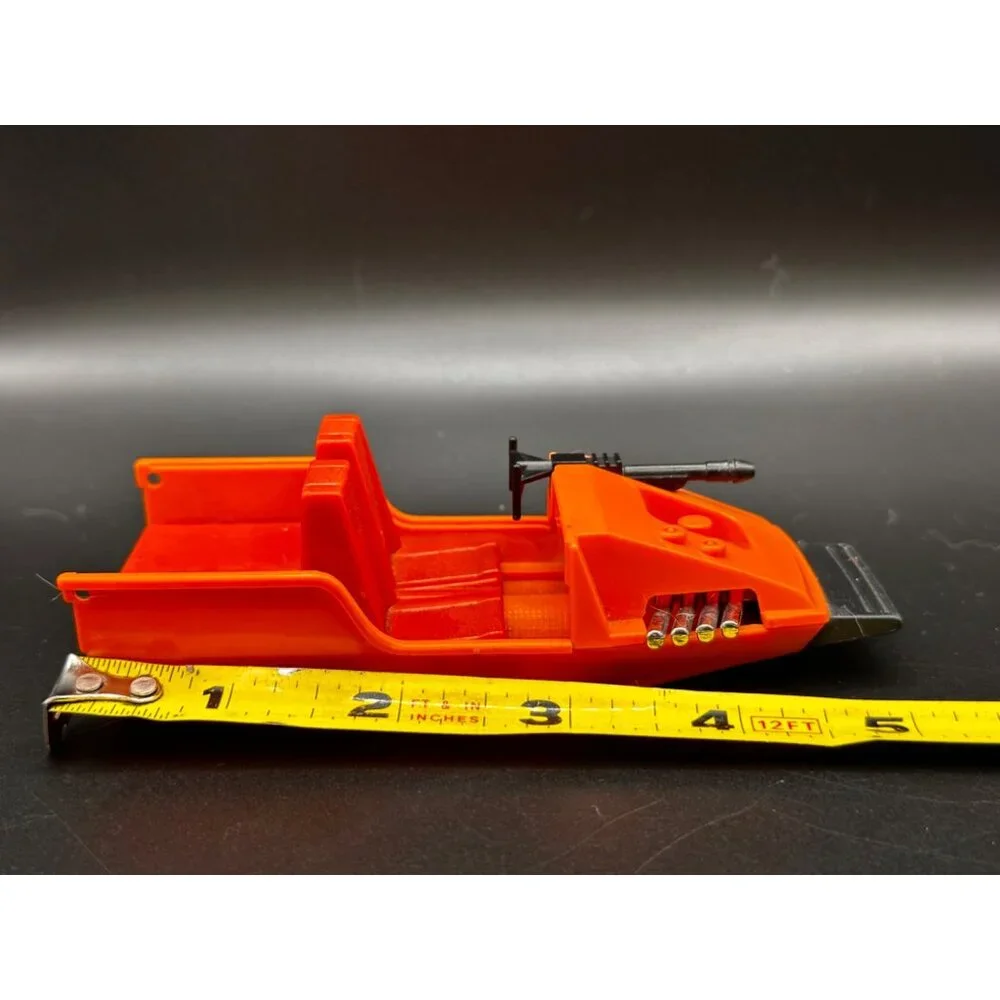 Vtg 1985 1980’s M.A.S.K. Orange Gator Hydroplane boat with gun‎ accessory Kenner